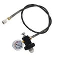 thumbnail image 3 of Adaptador de recarga de buceo Sistema de carga de aire duradero Adaptador de llenado de tanque con manómetro Negro Zulema Adaptador de recarga del tanque de buceo, 3 of 8