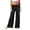 A-Black66, variant on Hiijoy Girls Polka Dot Color Block Pants Loose Wide Leg Trousers Kids Casual Fashion Pants