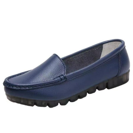 

Women‘s Faux Leather Flat Shoes Lightweight Breathable Loafer Shoes Women‘s Footwear