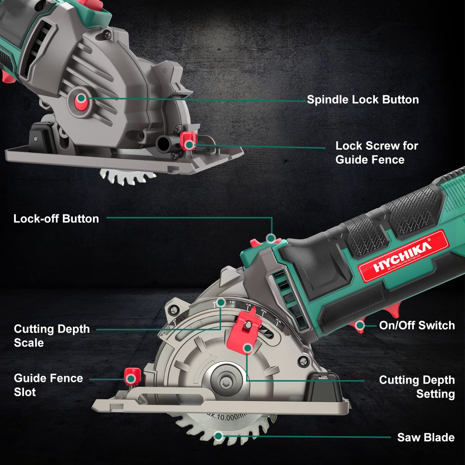 HYCHIKA MS-85C 500W 120V, 4A Corded Electric Other Saw Power Saw