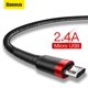 thumbnail image 2 of Baseus USB Micro C Cable para Samsung S9 S10 Quick Charge 3.0 Cable de carga rápida para Huawei P30 Xiaomi USB-C Cable cargador Tan Jianjun unisex, 2 of 2