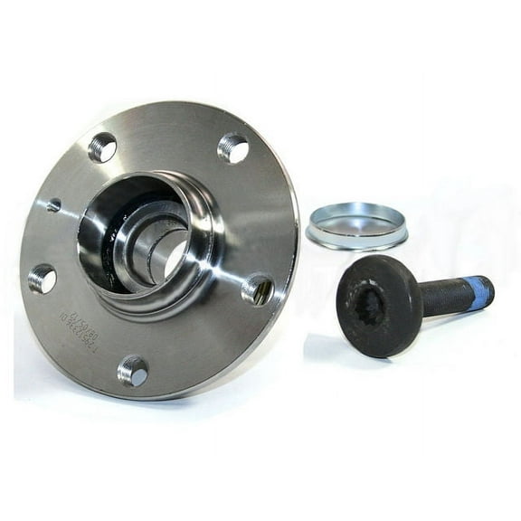 Rear Wheel Hub Assembly - Compatible with 2006 - 2019 Volkswagen GTI 2007 2008 2009 2010 2011 2012 2013 2014 2015 2016 2017 2018