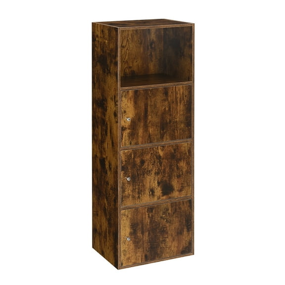 HomeStock Renaissance Rhapsody Storage 3 Door Cabinet with Shelf