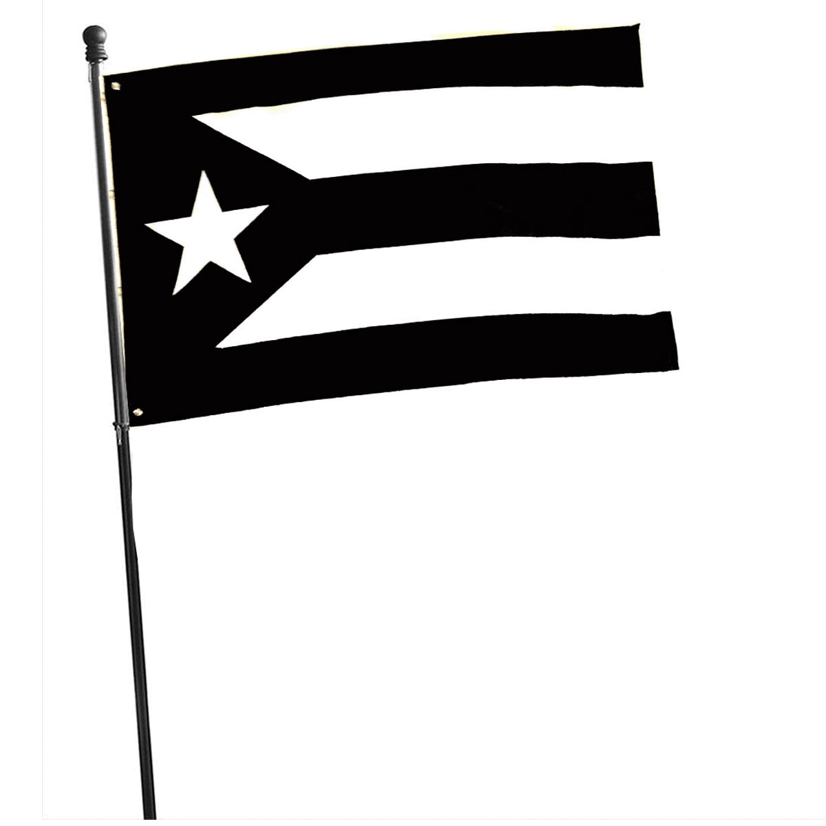 Black Puerto Rico Flag Durag – Puerto Rican Pride