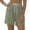 Army Green, variant on Breathable Shorts for Summer Casual Beach High Waist Elastic Waistband Comfortable Cycling Shorts for Women Volleyball Shorts Womens Shorts Waist Trainer for Women's Short Heels Short