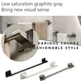 thumbnail image 2 of Porte-serviettes Mural en Acier Inoxydable Support de Salle de Bain Simple Double Prof, 2 of 8