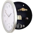thumbnail image 4 of 10 Inch Wall Clock with Hidden Safe, Vintage Silent Wall Clock Living Room Decor, Diversion Safe Clock - Great to Store Valuables Such as Jewelry, Watches, Keys, Cash, 4 of 11