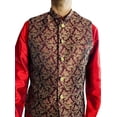 thumbnail image 3 of Bellisimo Fashon Men's Luxury Embroidered Nehru Jacket Vests, 3 of 5