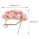thumbnail image 2 of AURARMLET 1Par Aretes De Rosa Para Mujer Con Estilo Y Prolongada, 2 of 8