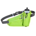 thumbnail image 1 of Sac Banane avec Porte-Bouteille d'Eau, Sac de Taille Imperméable pour la Course, Ceinture de Sport Réfléchissante avec Sangle Réglable, Pochette d'Hydratation pour Entraînement Physique Jogging Randonnée, 1 of 5