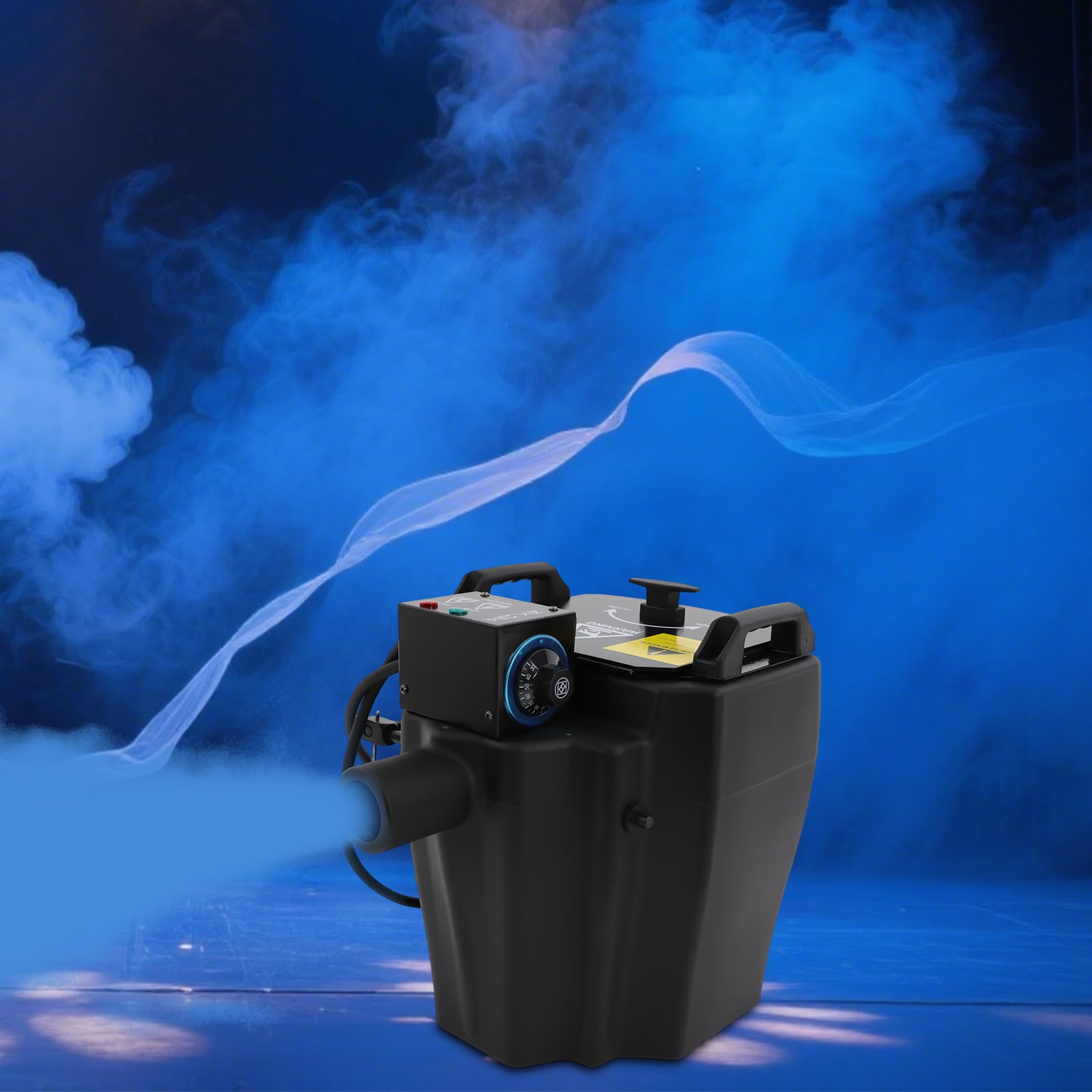 Dj Stage Effect Dry Ice Machine Black Large Capacity 3500w Low Smoke Machine for Wedding Party Stage Performances Concerts