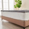 thumbnail image 2 of Ridge & Cove Ultra Soft Thick Down Alternative 2" Mattress Topper (Twin, Light Grey), 2 of 5