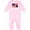 AD-Pink, variant on Military Uncle is My Hero Us Flag Baby Romper Coveralls