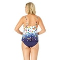 thumbnail image 2 of Women's Gradient Floral Easy Triangle Tankini Swim Top, 2 of 4