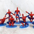 thumbnail image 4 of 7pcs/set Spider-man Superhero Figures Spiderman Action Figures Toy Sets Collectible Model Toys Tabletop Party Decor Birthday Gift, 4 of 5