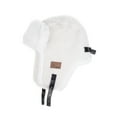 thumbnail image 3 of Fnooota Mens Trapper Hats, Windproof Warm Thickened Outdoor Winter Hats with Earflap White Size Free Size, 3 of 3