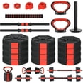 thumbnail image 2 of Adjustable Dumbbells 66/88Lbs, 4-in-1 Weight Set with Connector, Multi-Functional Fitness Tool for Home Gym, 2 of 5