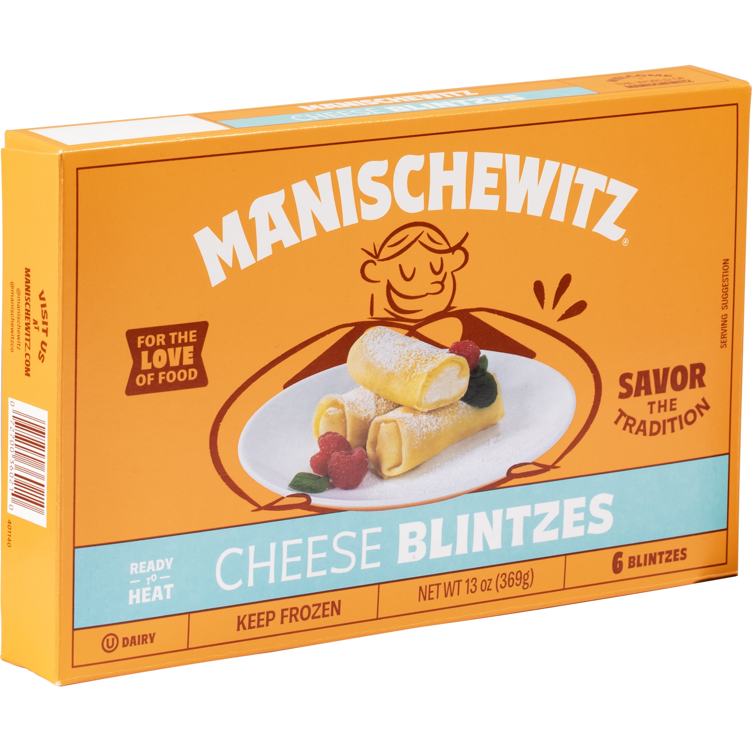 Manischewitz Cheese Blintzes, 13 oz