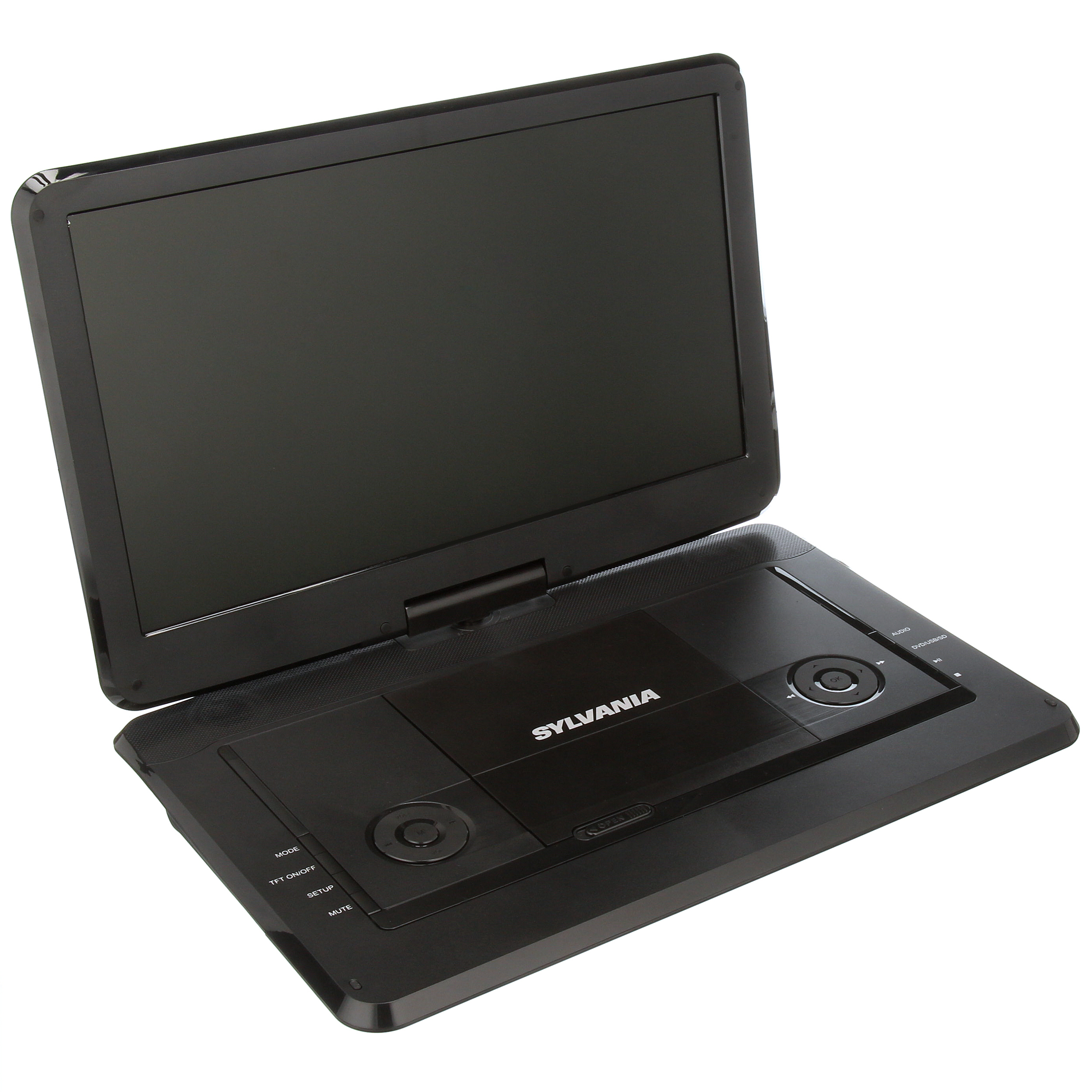 SYLVANIA 15.6-In. Swivel Screen Portable DVD and Media Player - image 3 of 18
