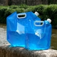 thumbnail image 3 of Greeniant Bolsa de agua con Contenedor plegable Emergencia Camping Viaje Recargable Dispensador de bebidas Accesorios Azul, 5L Type2 NO2, 3 of 6