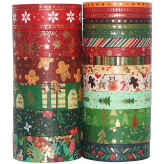 Washi Tape Ornament, Vintage Christmas Washi Tape, Classic Holiday Washi  Tape, Full Roll SSS8 