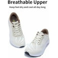 thumbnail image 6 of GOOBON Wide Toe Box Walking Shoes Womens Arch Support Orthotic Sneakers Plantar Fasciitis Tennis Running Shoes Fashion Sneakers for Foot Pain Relief US 6-11, 6 of 7