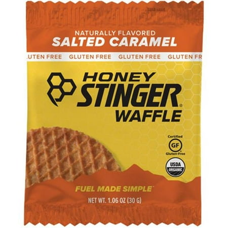 Honey Stinger 1.06 oz Gluten Free Salted Caramel Waffle