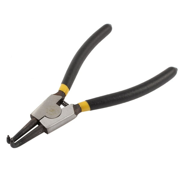 175mm 7" Long 90 Degree Angled Nose External Bent Circlip Plier