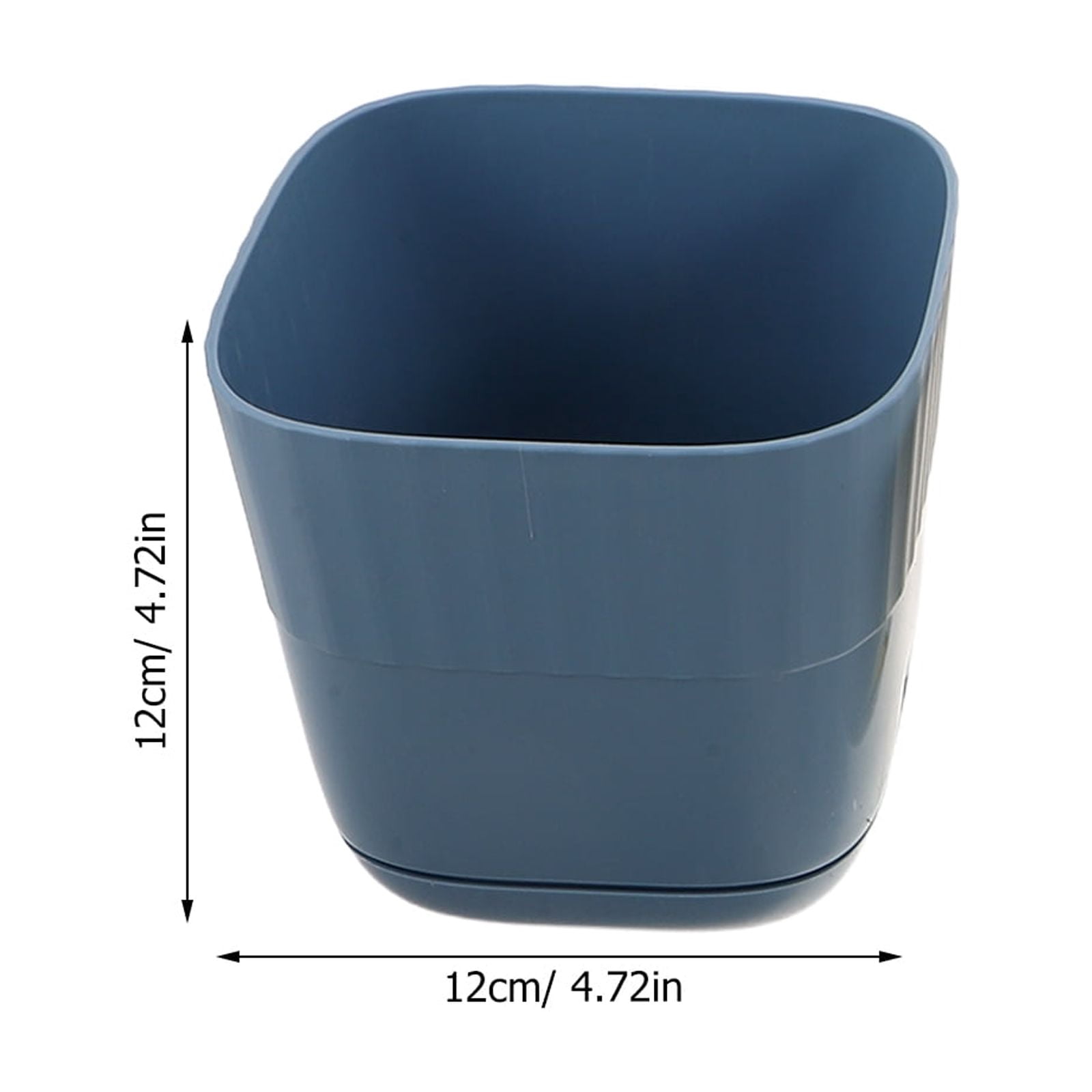 AURARMLET Set of 6 Plastic Planter Pots for , Cacti, Indoor and Outdoor Gardening