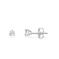 thumbnail image 4 of 1/4 Carat Lab Grown Diamond Stud Earrings for Women in 14k White Gold (G-H, VS2-SI1, cttw) Post With Friction Back by Lavari Jewelers, 4 of 4