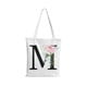 thumbnail image 2 of Xihbxyly Bolsa de Cosméticos de Lona Personalizada, Práctica Bolsa para Damas de Honor, Diseño Floral Inicial, Regalo Ideal para Bodas, Maestras, Hermanas, Mamás, Navidad y Año Nuevo. 1 Juego, Durade, 2 of 2