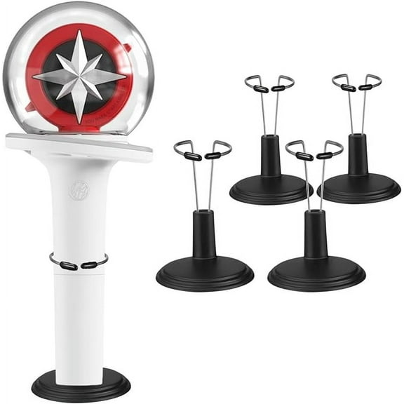 LEXSOMEO 4pcs Versatile Lightstick Display Racks Doll Stands Action Figure Stands Doll Stands Figure Stands Doll Display Frame Model Stands for Desk
