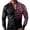 Hot Pink, variant on Mens Button Shirt, Nylon Four-Way Stretch Leopard Print Long Sleeve Single Breasted Lapel Elastic Tech Fabric Breathable Animal Pattern Tops Garment Piece, Khaki, M