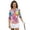 Colorful Cherry Blossoms, variant on Uorisanigo Cute Easter Egg Womens Moisture Wicking Casual Tennis Activewear Comfortable Breathable Athletic Polo Workout Tops 3/4 Sleeve Fashion Outing Wear for Women Size XL