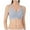Light Gray, variant on Floral Seamless Bras for Women T-Shirt Wireless Push Up Bralette with Extender Light Purple L