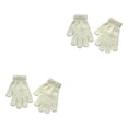 thumbnail image 4 of Minnieouse 1 par de guantes para niños Accesorio de ropa cómoda para ropa de invierno Blanco Blanco 2piezas Minnieouse CBP201974, 4 of 6