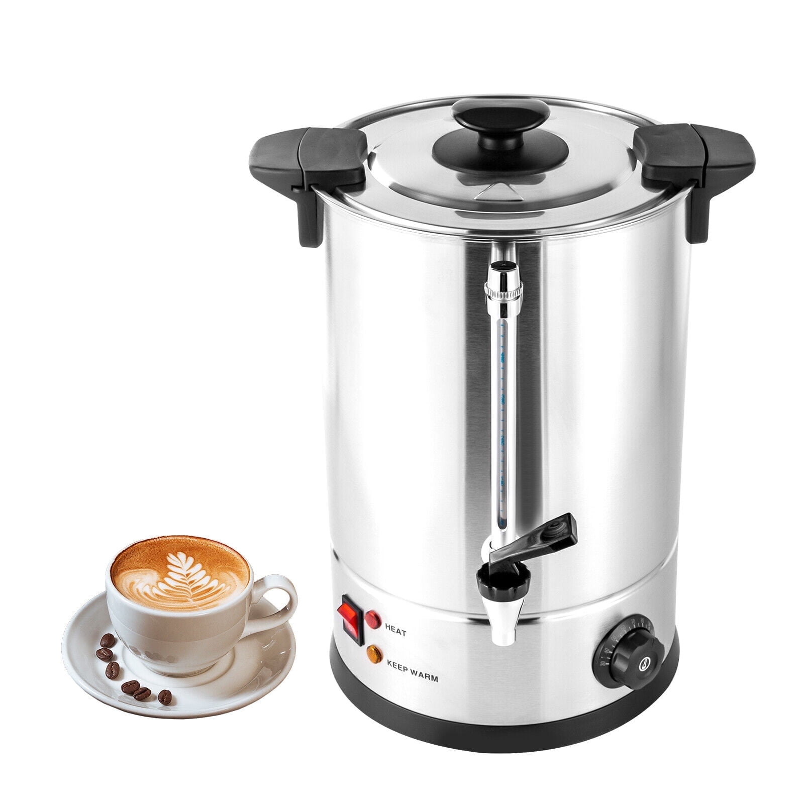 Magic Mill MUR200 Stainless Steel Hot Water Urn - 200 Cups - Walmart.com