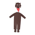 thumbnail image 4 of Disfraz de marrón de Halloween, para cosplay para niños, fiesta temática de juegos de rol. SG, 4 of 10