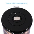 thumbnail image 2 of Airscape Coffee Beans Storage Canister Acero inoxidable hermético Coffee Beans Container Storage Canister Can-1.5L(oro) EOTVIA No, 2 of 6
