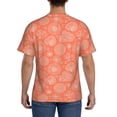 thumbnail image 3 of Vsdgher Beautiful Corals Print Men's Dry Fit Mesh Athletic Shirts Moisture Wicking Tennis T-Shirt Tops, 3 of 9