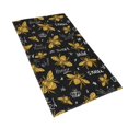 thumbnail image 2 of Kll Hohey Bee Golden Embroidery Ultra Absorbent & Soft Hand Towels For Bath, Hand, Face, Gym And Spa-27.5x16in, 2 of 9