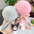 thumbnail image 3 of Sanrio-Llavero de Hello Kitty de 31 estilos, Kawaii, Anime, dibujos animados, My Melody, Kuromi, Cinnamoroll, juguetes, lindo colgante, muñeca, coche, regalo, 3 of 4