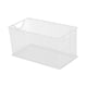 thumbnail image 3 of Caja organizadora para guardar CD con asas y cesta de malla metálica multifunción. Blanco, 3 of 9