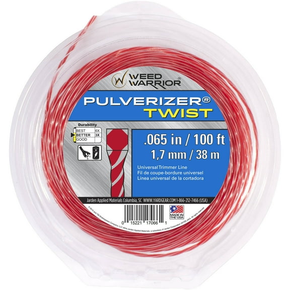 Weed Warrior .065 in. x 100 ft. Pulverizer Bicomponent Twist Trimmer Line