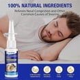 thumbnail image 3 of 1-3x Anti-Snoring Nasal Spray, Natural Solution for Snore Relief, Fast Snore Stopper, 3 of 5