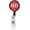 MD Red, variant on 5 Pack - RN BSN Badge Buddy Reels with Alligator Clip - Swivel Retractable Reel Badge Holder & Title Card in One - Nurse Retractable Clip Hospital I'd Role Dome Label by Specialist ID (Blue)