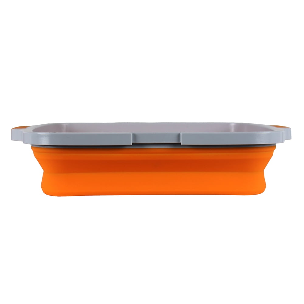 Drip EZ Jr BBQ Prep Tub V2 with Locking Lid and Cutting Board - Multicolor - 1 Piece — Garden & Landscape Use, Standard Connection