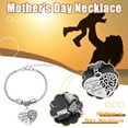 thumbnail image 1 of Family Tree Bangle Bracelet Mom Mothers’ Day Gift Mother and Daughter Forever, 1 of 8