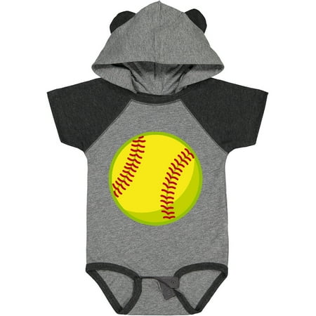 

Inktastic Personalized Softball Gift Baby Boy or Baby Girl Bodysuit