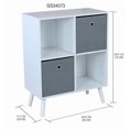 thumbnail image 3 of Organisateur 4 cubes avec deux bacs, blanc, 3 of 4